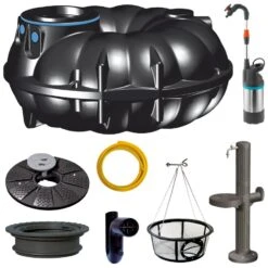 BENZ24 Gartenanlage Flachtank NEO Regenwassertank