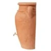 Graf Regentonne Antik Wand-Amphore 260 L, Terracotta Regenfass