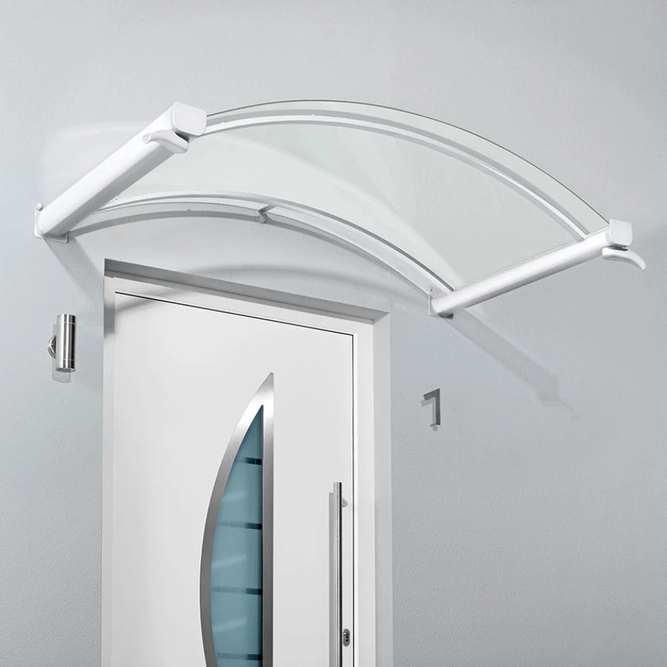 Gutta Bogenvordach BV-B Weiß Dach – Bild 2