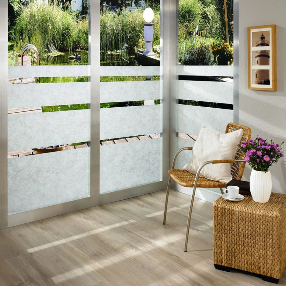 D-c-fix Fensterfolie Reispapier Transparent Sichtschutz Klebefolie â Bild 2