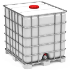 IBC Regenwassertank Weiß 1000 L