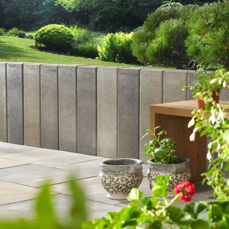 KANN Palisade La Tierra Muschelkalk-nuanciert Leistenstein â Bild 2