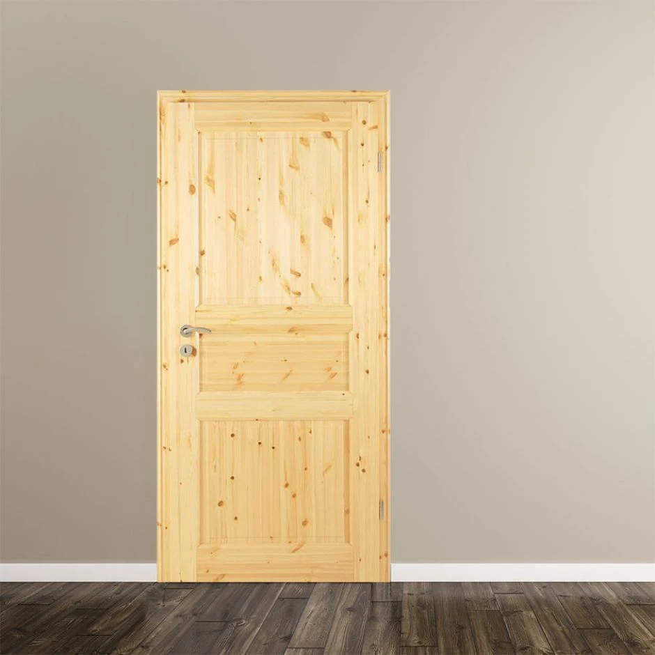 Kilsgaard Zimmertür Holz Typ 02/03 Kiefer Unbehandelt – Bild 2