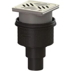 KESSEL Bodenablauf Ecoguss Anschlussrand Senkrecht