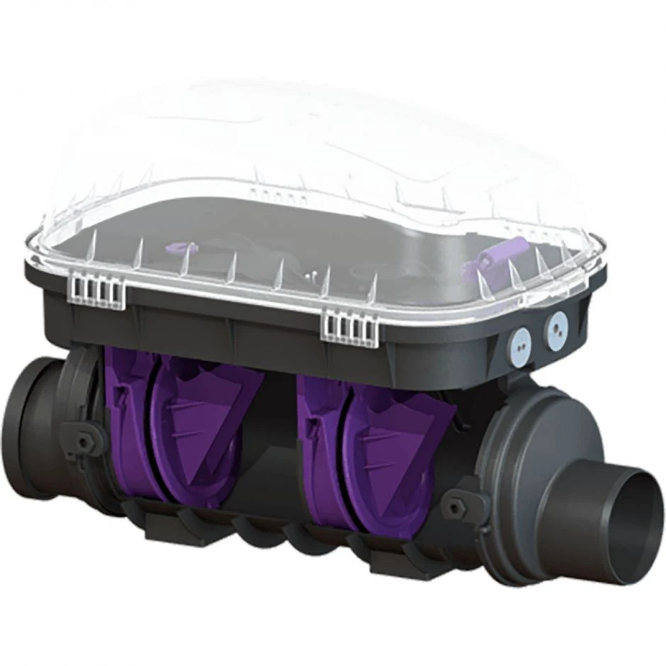 KESSEL Rückstaudoppelverschluss Staufix-SWA Komplettset