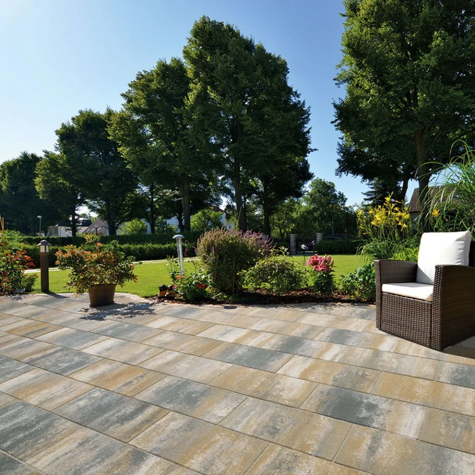 KANN Terrassenplatte La Tierra Muschelkalk-nuanciert â Bild 2