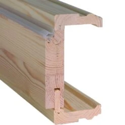 Kilsgaard Profilzarge Massivholz Kiefer Unbehandelt Türrahmen