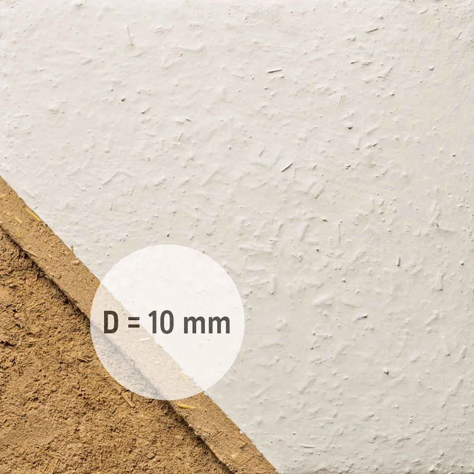 CLAYTEC Lehm-Oberputz Grob Mit Stroh, TROCKEN â Bild 5