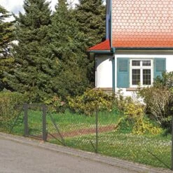 Alberts Maschendrahtzaun Set Anthrazit-metallic