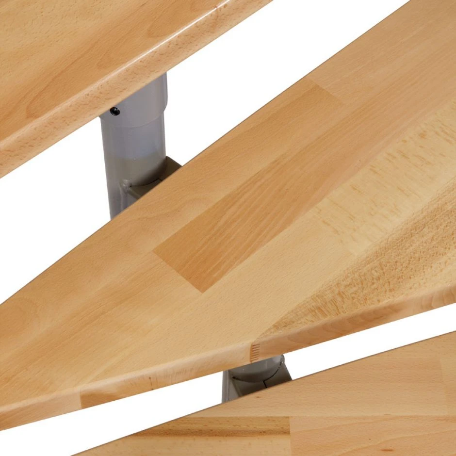 Minka Raumspartreppe STYLE Buche Gewendelt Holztreppe Wendeltreppe â Bild 5