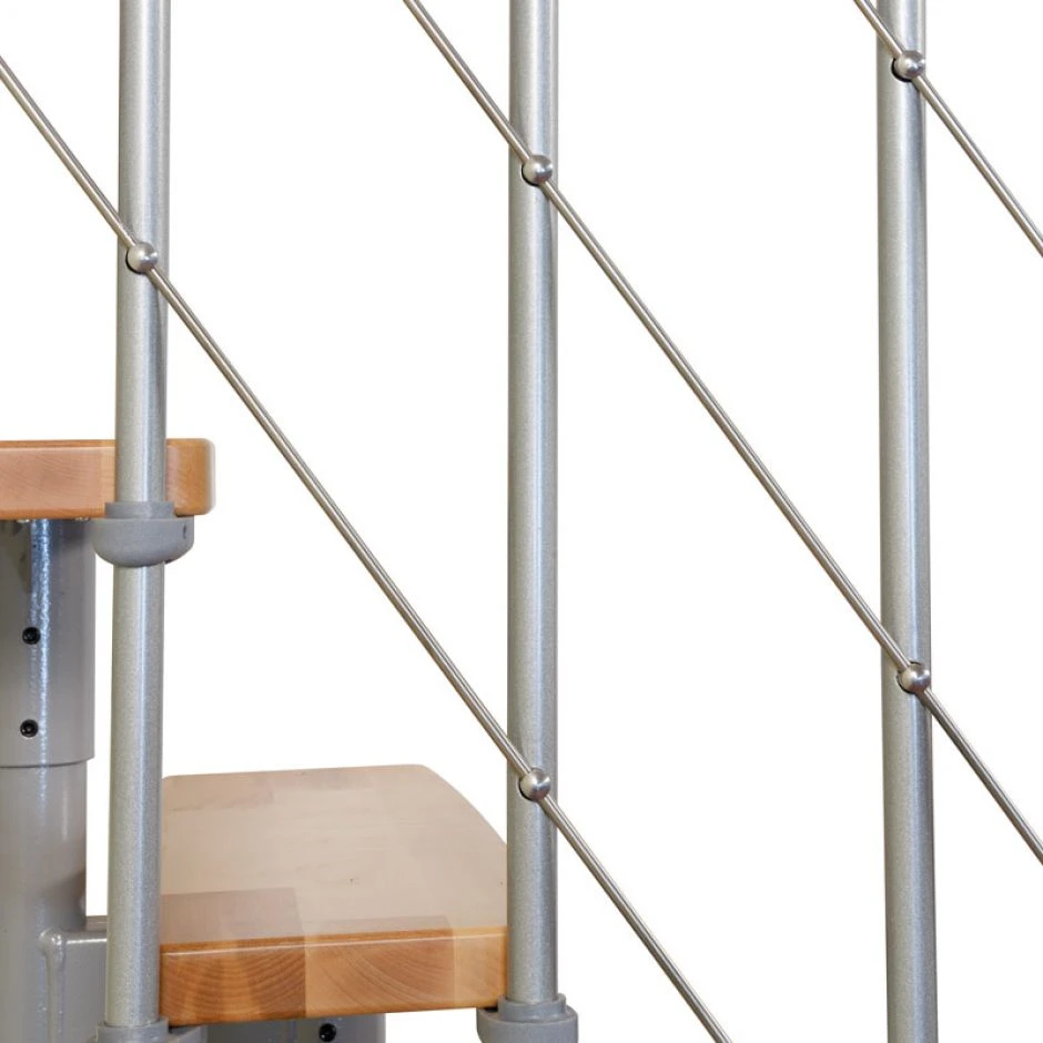 Minka Raumspartreppe STYLE Buche Gewendelt Holztreppe Wendeltreppe â Bild 3