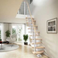 DOLLE Mittelholmtreppe Berlin, Inkl. Einseitigem DesigngelÀnder