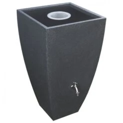 Rewatec Modena Tank, Black Granit, SĂŒdlĂ€ndische Optik Regenwassertank