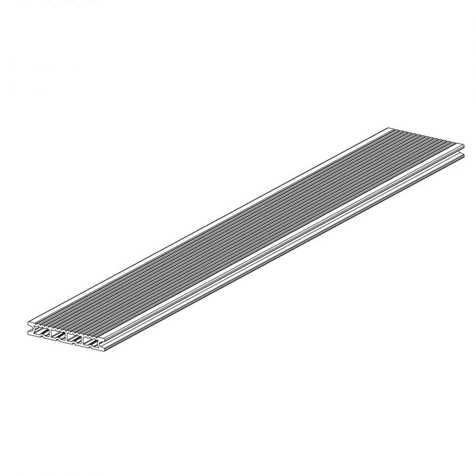 NATURinFORM WPC-Terrassendiele 21x139mm DIE KOMPAKTE Grau – Bild 5