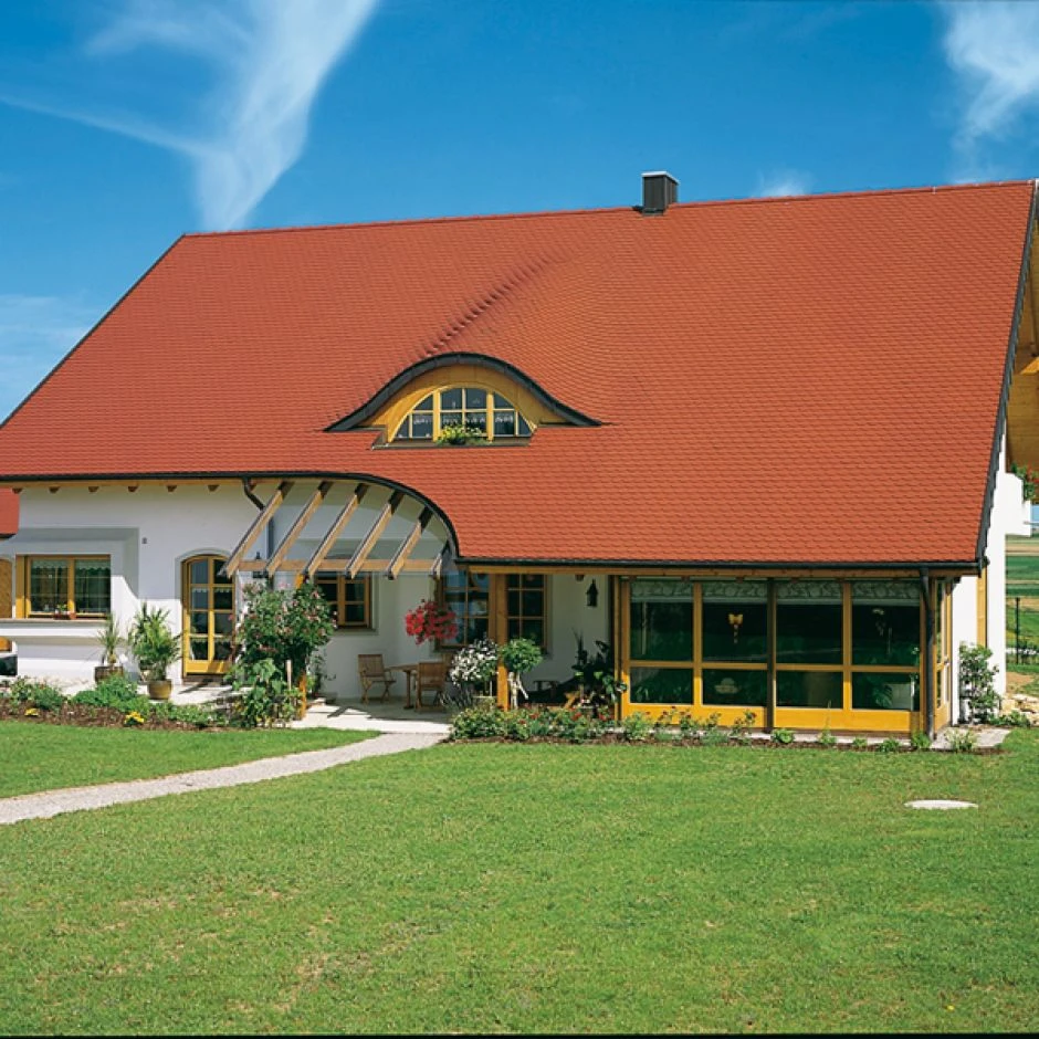 BRAAS Opal Standard Matt Kupferrot Engobiert Dachziegel â Bild 3