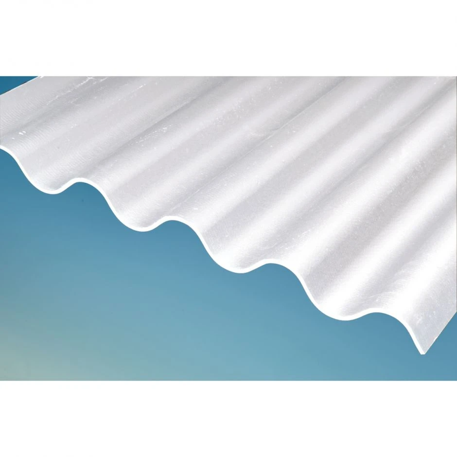 Swisspearl Sinus-Wellplatte 177/51 Faserzement Hellgrau