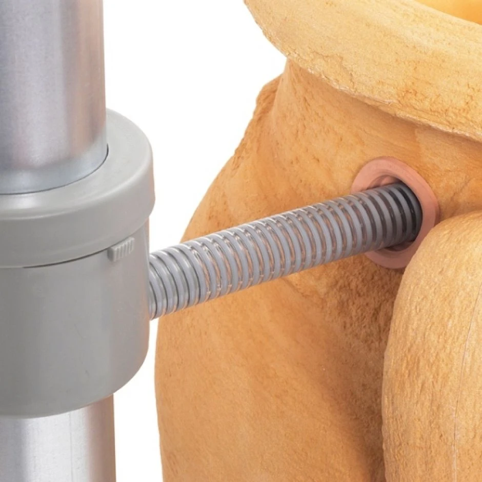 GRAF Regentonne Antik Amphore Mit Integrierter Pflanzschale, Terracotta Regenfass â Bild 4