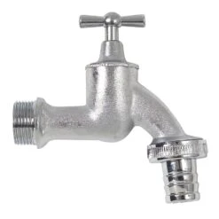 GRAF Chrom Auslaufhahn 3/4"