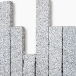 Seltra Natursteine Palisaden BRAVO RUSTIQUE Granit Edelgrau Herkunft China