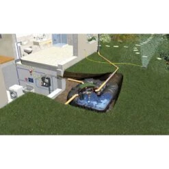 GRAF Platin Hausanlage Professionell Inkl. Hausinterner Saugpumpe Zisterne Regenwassertank