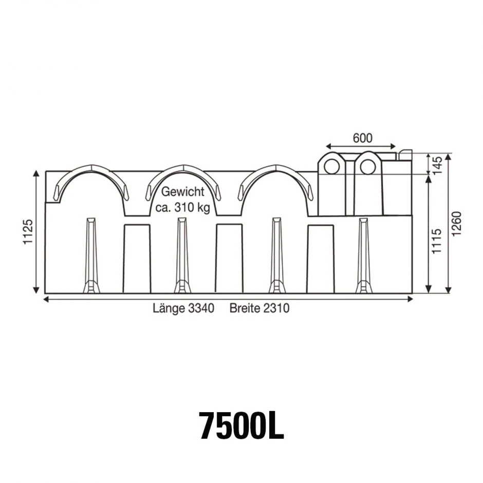 Rewatec Zisterne Flachtank F-Line – Bild 5