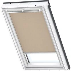 VELUX Sichtschutzrollo Uni Sand 4155