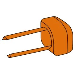 SchlĂŒter-RONDEC PRO E GS Abschlussprofil AuĂenecke Kunststoff Graphitschwarz 11mm