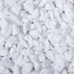 Ziersplitt Schneeweiß