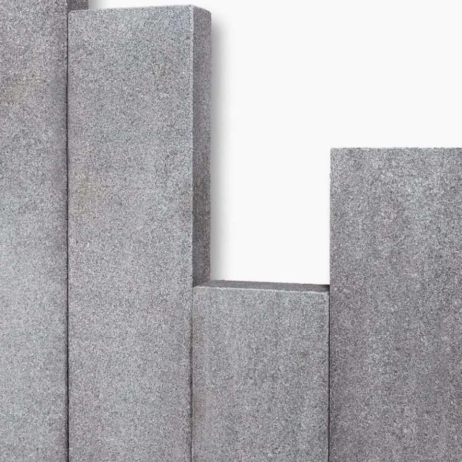 Seltra Natursteine Palisaden GALA EXACTA Granit Anthrazit Herkunft China â Bild 3