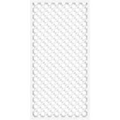 TraumGarten Sichtschutzzaun LONGLIFE RIVA Und ROMO Diagonalgitter WeiĂ