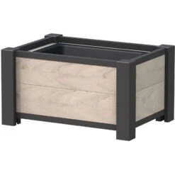 TraumGarten WPC Pflanzkasten Sand 72x52x40 Cm