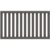 TraumGarten Gartenzaun WPC RAJA Anthrazit