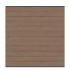 TraumGarten Sichtschutzzaun SYSTEM WPC CLASSIC Zaunfeld-Set Mandel/Anthrazit