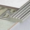 Schlüter-TREP-E Treppenprofil Edelstahl V2A