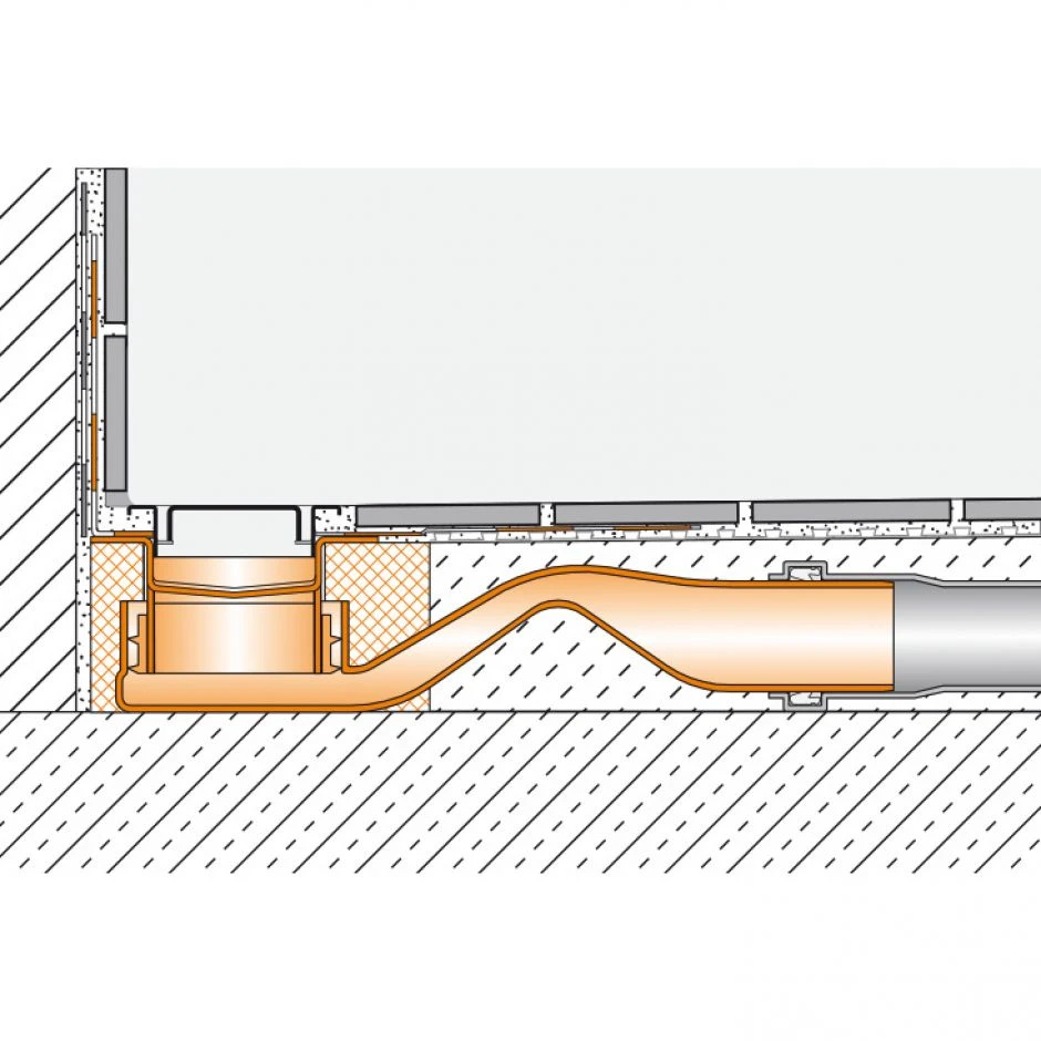 Schlüter-KERDI-LINE F 40 Duschrinne V4A Edelstahl – Bild 5