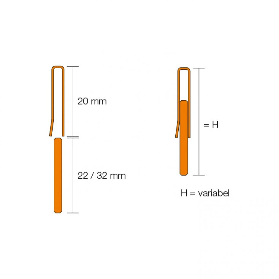 Schlüter-SHOWERPROFILE RA Wandabschluss 33-45mm V4A Edelstahl Gebürstet – Bild 4
