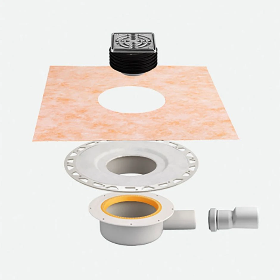 Schlüter-KERDI DRAIN H40 Entwässerungset Mit Abdeckrost