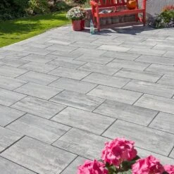 KANN Terrassenplatte Stratos Titangrau