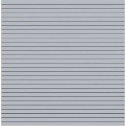 TraumGarten Sichtschutzzaun SYSTEM Rhombus Silber