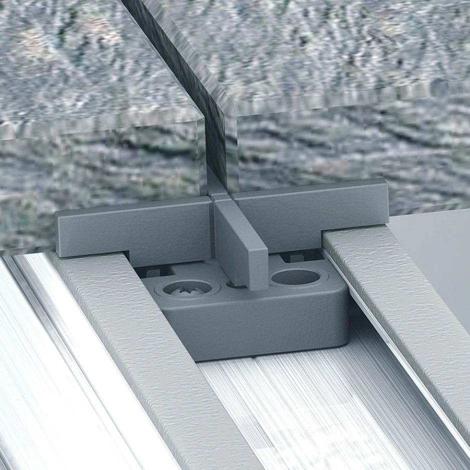 Ferax Terrassenmeister Unterkonstruktion Alu-System Clip Keramik â Bild 2