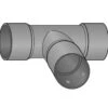 Drainagerohr T-Stück Drainage