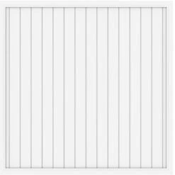 TraumGarten Sichtschutzzaun LONGLIFE RIVA Weiß
