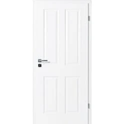 Kilsgaard Zimmertür Weiß Typ 20/04 Lackiert Zimmertür Hell ähnlich RAL 9010