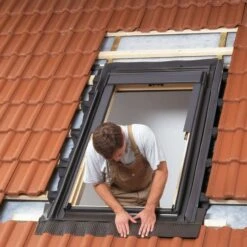 VELUX Eindeckrahmen EDW 0000 Hoch/Welle