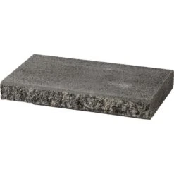 KANN Bruchsteinmauer Vermont Nero Bianco Mauerabdeckplatte