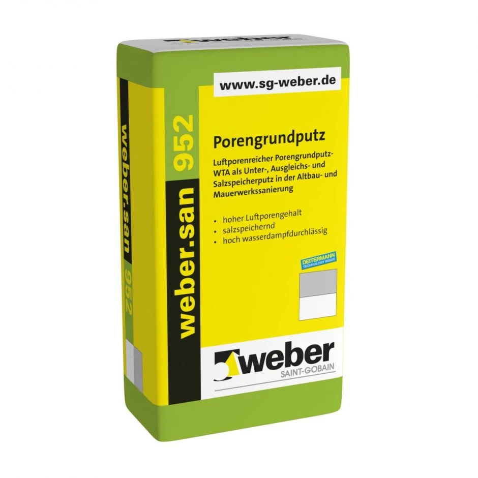 Weber Kellerabdichtung Weber.san 952 Porengrundputz