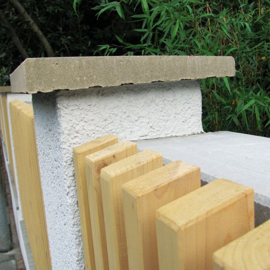 WESERWABEN Mauerabdeckung Pultdach Naturgrau â Bild 2