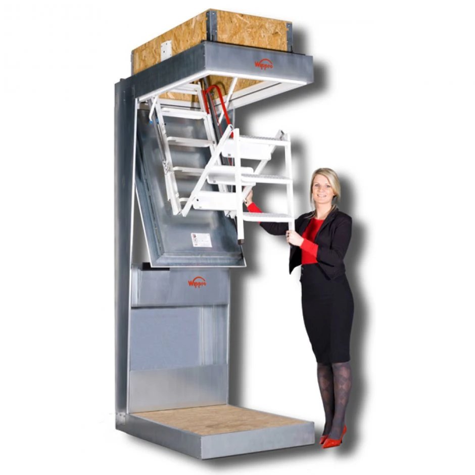 Wippro Bodentreppe GM-4 Isotec, U-Wert 0,33 Dachbodentreppe – Bild 6