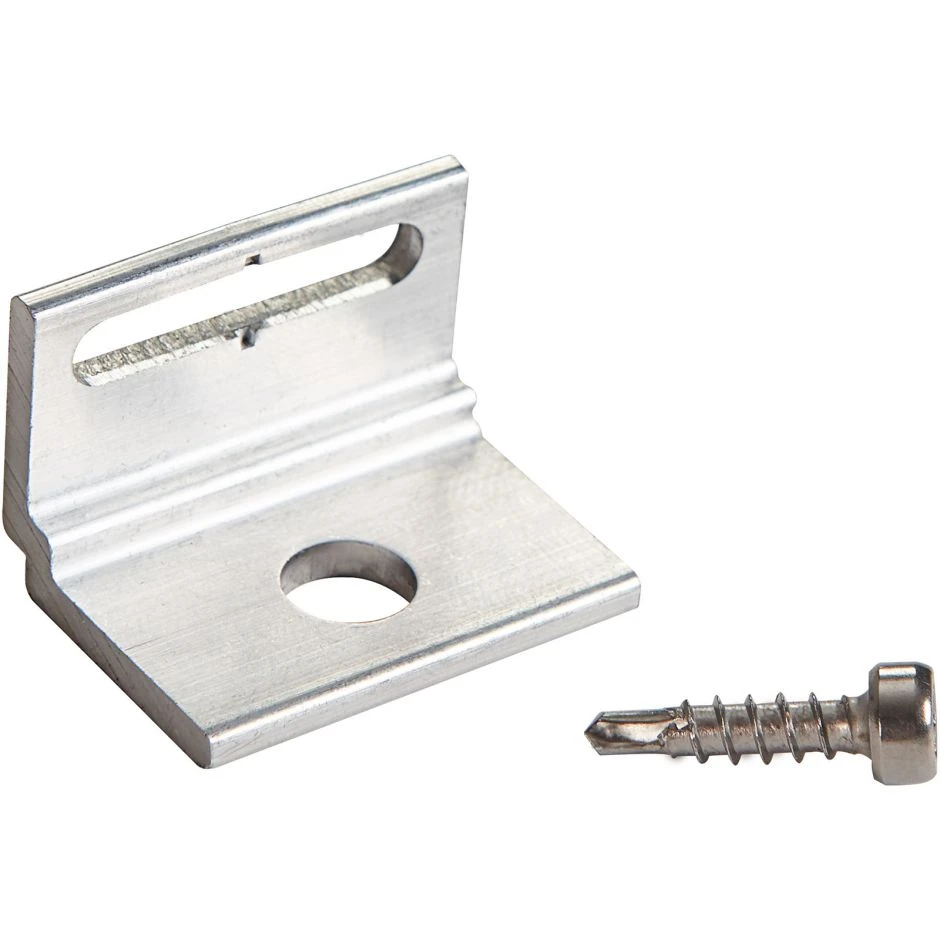 NATURinFORM Befestigungswinkel Für WPC-Terrassendielen Alu-Unterkonstuktion